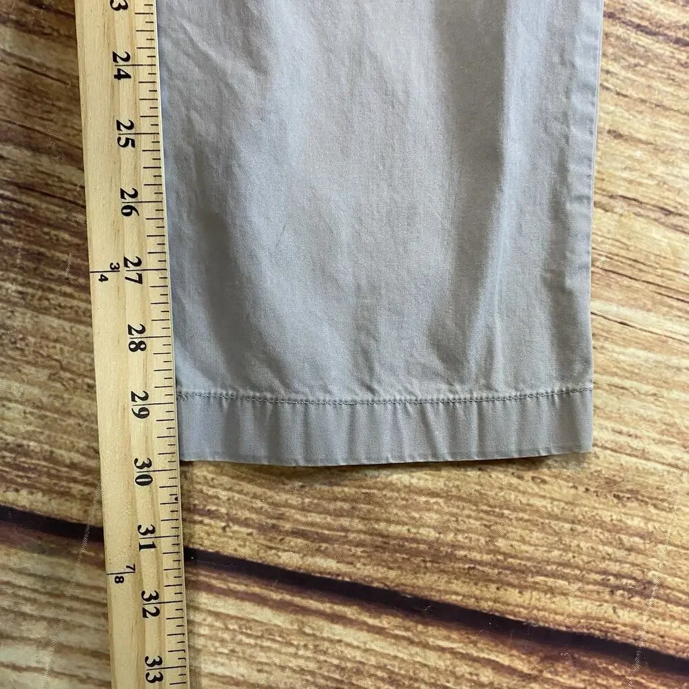 J.CREW Pants Mens Size 30x32 Gray Stretch Chino Essex Pants Office Biz